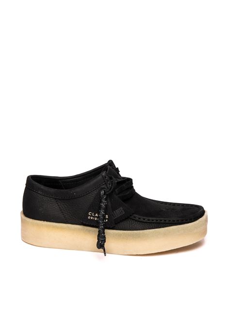 Black wallabee cup lace-up CLARKS ORIGINAL | WALLABEE CUPCAM-BLACK